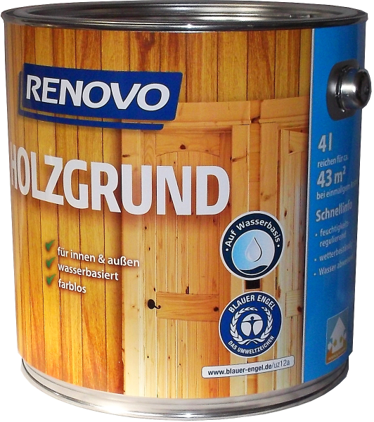 4L Renovo Holzgrund farblos für innen und außen