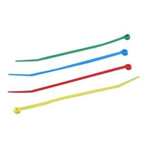 Kabelbinder Farbset, 100 Stück, 150 x 3,6 mm