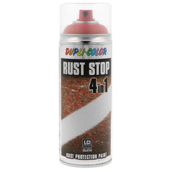 Dupli Color Rust Stop 4 in 1 Seidenmatt 400 ml RAL3002 Karminrot