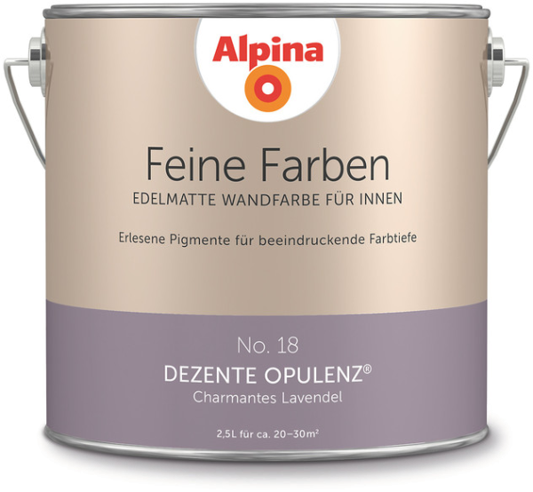 2,5L ALPINA Feine Farben Dezente Opulenz No18