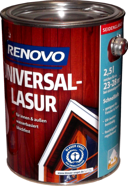 2,5L Renovo Universallasur wasserbasis Palisander