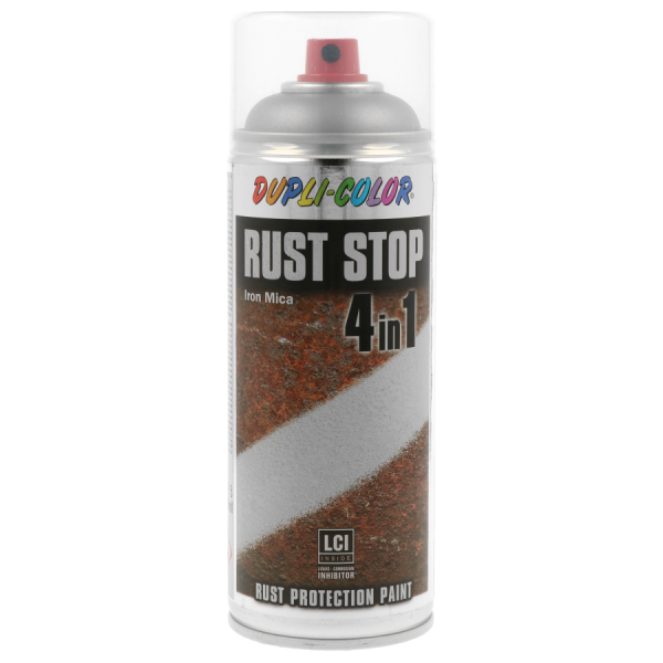 Dupli Color Rust Stop 4 in 1 Eisenglimmer 400 ml Silber