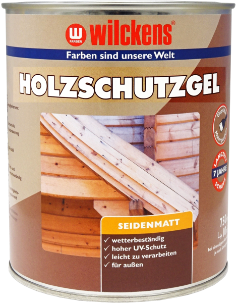 750ml Wilckens Holzschutz-Gel mahagoni