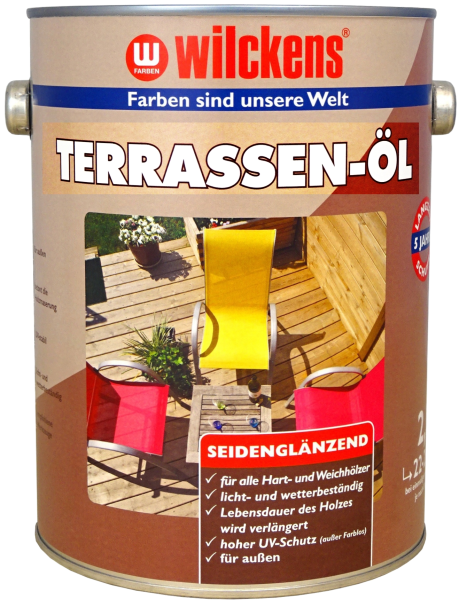 2,5Liter Wilckens Terrassen-Öl bangkirai