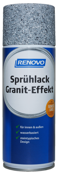 400ml Renovo Sprühlack Granit-Effekt 0040 Grau