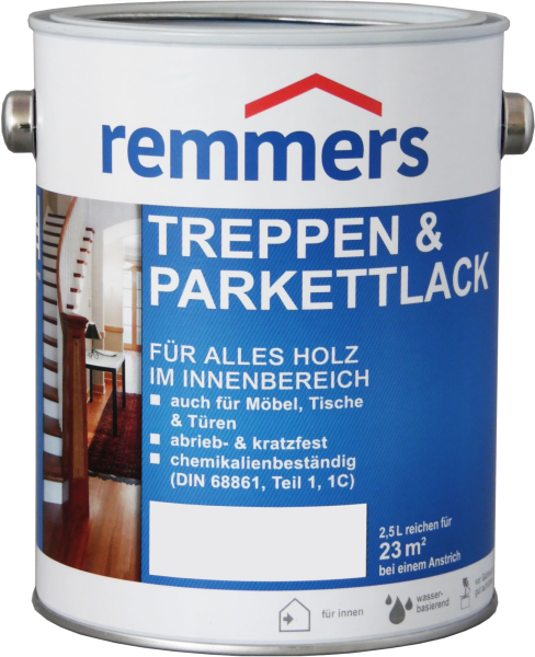 750ml Remmers Treppen+Parkettlack farblos sdm